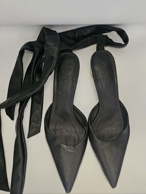 Martha Davis Ankle Wrap Pumps